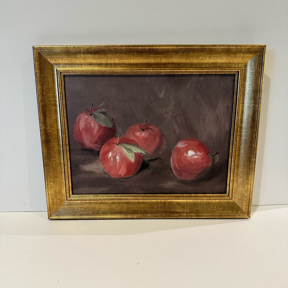 Hearth and Hand with Magnolia Still Life Apples Framed Print